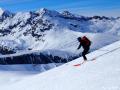 C'est moi qui ai appris à skier à Alexis !