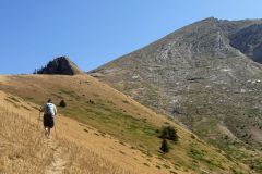 A droite le Pic Pierroux