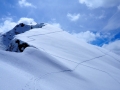 La crête du Mourre Froid et le sommet de la Gardiole de l'Alp