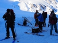 Lundi matin, départ pour le Col de Chamoussière, le Pic de Caramantran et la Pointe des Sagnes Longues