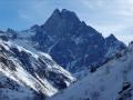 Sa majesté l'Olan (3564m)  et sa mythique face nord-ouest