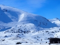 Les pentes du Chauvet depuis le Col de Festre (1442m)