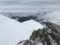 Arrivée au col de la Caldeira vers 3100m