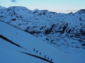 Départ pour le Breithorn