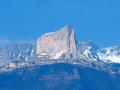 Le Mont Aiguille  ou "Mont Inaccessible"