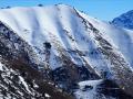 Un peu au dessus du Col de la Lière, on aperçoit le monastère de la  Salette