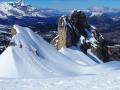 La Crête d’Âne vue depuis la jonction du Vallon d’Âne et du Vallon Froid