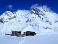 Le refuge de  la Vanoise et la Grande Casse