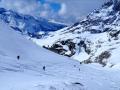 Descente dans le vallon de l'Arcelin