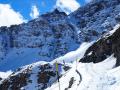 Sur la route du col Agnel versant italien