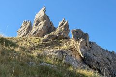 Le début  des Arêtes de la Bruyère