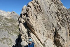 Aurélien et Dominique tout en haut de la pointe