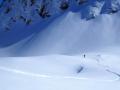 Descente sur le plat de Denflairar