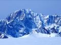 L'immense versant italien du Mont-Blanc