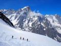 La face sud des Grandes Jorasses