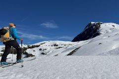 Le sommet depuis le Col de la Pisse